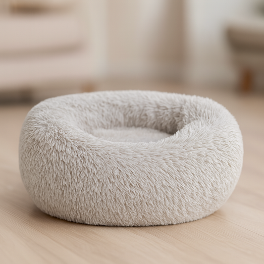 Lit apaisant pour chat ultra doux - couleurs neutres & élégantes