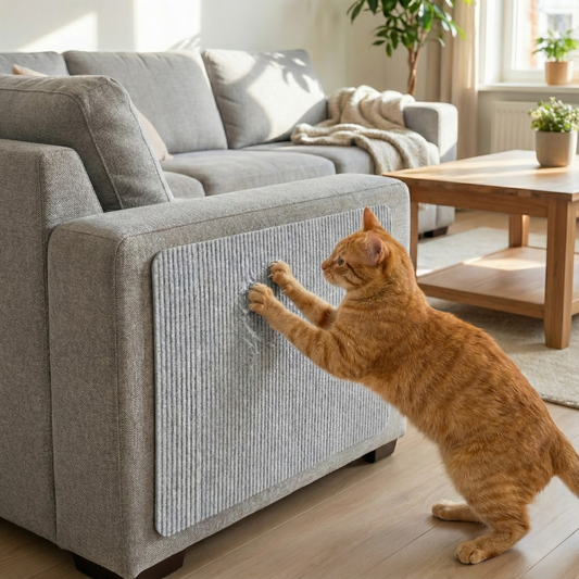 Tapis de Protection & Griffoir pour Chat