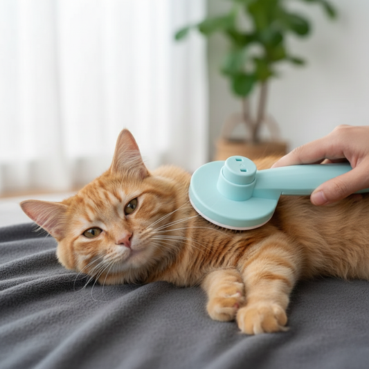 Brosse de Toilettage pour Chats – Démêlante & Nettoyage Facile