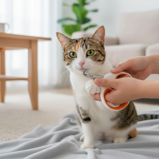 Coupe-Ongles Professionnel pour Chats - Acier Inoxyable