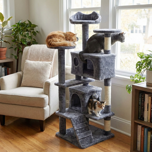 Arbre à Chat 136 cm – Maison Douillette